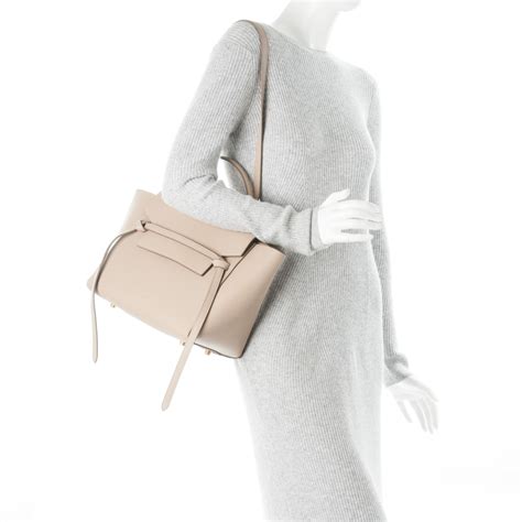 celine belt bag taupe|celine mini bag 11x9.